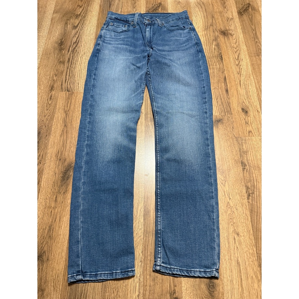 Levi's Jeans Men's Size 29x30 Blue Denim Straight Leg Casual Pockets 38" Length